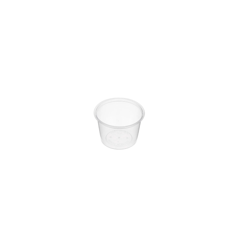 Plastic Round Sauce Container 100ml